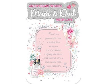 C75 MUM & DAD ANNIVERSARY TRADITIONAL PLATINUM 6S