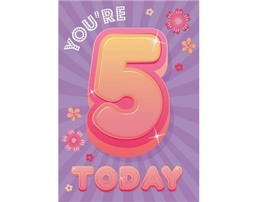 C50 AGE 5 GIRL PZAZZLE 6S