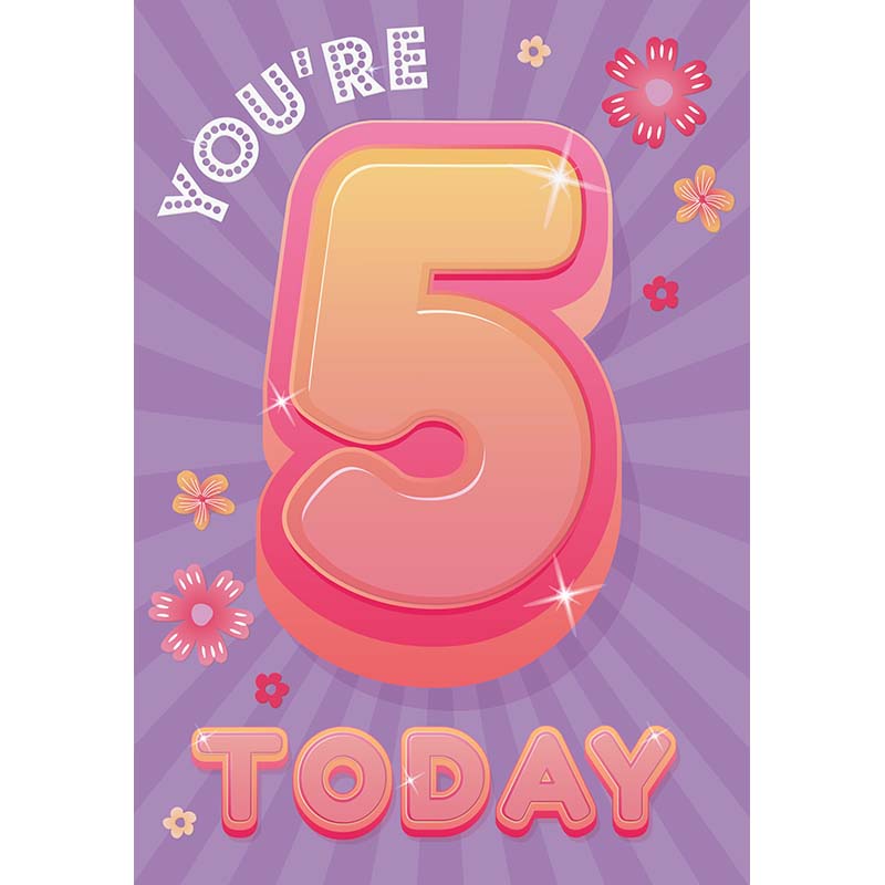 C50 AGE 5 GIRL PZAZZLE 6S
