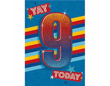 C50 AGE 9 BOY PZAZZLE 6S