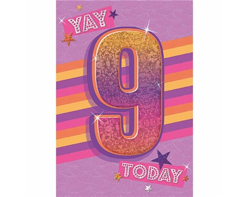 C50 AGE 9 GIRL PZAZZLE 6S