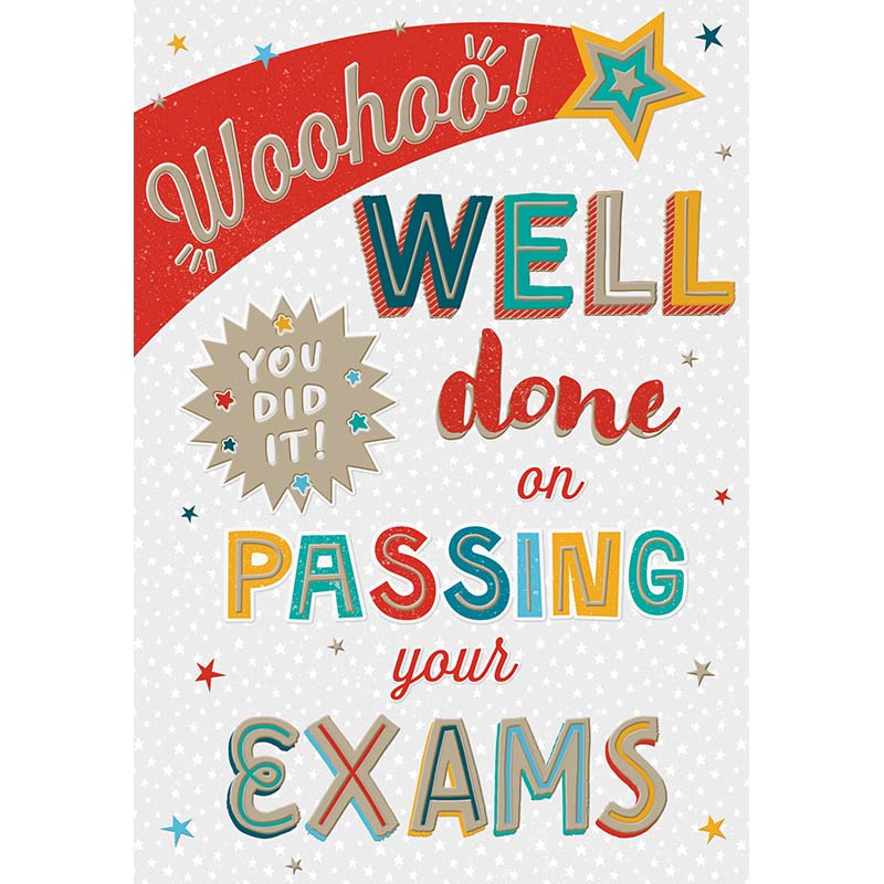 C50 EXAM CONGRATS GENERIC PZAZZLE 6S