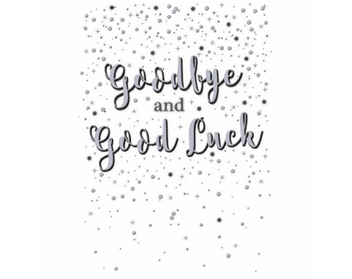 C50 GOODBYE & GOOD LUCK GENERIC PZAZZLE 6S