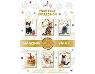 PURR-FECT COLLECTION POPPY HILL FLATBOX 72S
