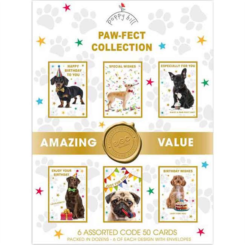 PAW-FECT COLLECTION POPPY HILL FLATBOX 72S