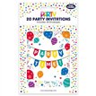 20PK BIRTHDAY PARTY INVITATIONS