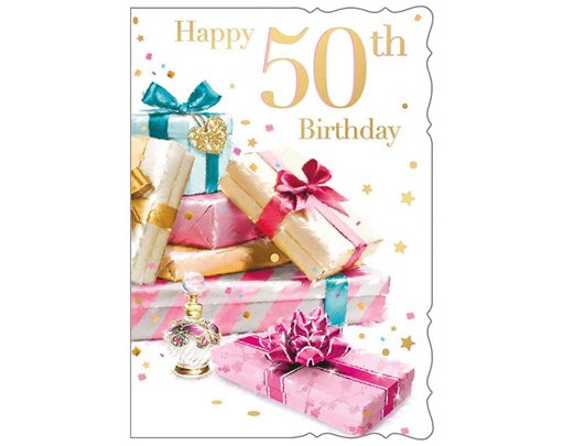 C50 TRAD FEMALE 50TH BIRTHDAY OOTB 6S