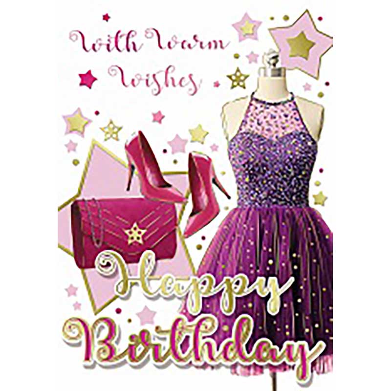C50 MODERN FEMALE BIRTHDAY SILVERLINE 12S