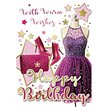 C50 MODERN FEMALE BIRTHDAY SILVERLINE 12S