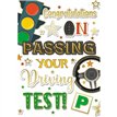 C50 CONGRATS DRIVING TEST TRAD SILVERLINE 12S