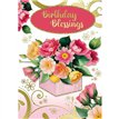 C50 FEMALE TRAD BIRTHDAY BLESSINGS SILVERLINE 12S