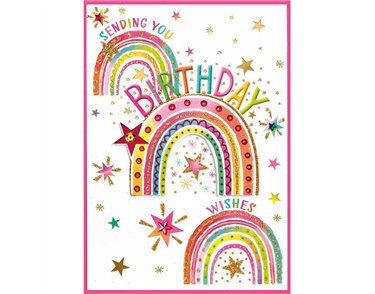 C50 TRAD FEMALE OPEN BIRTHDAY ISABELS GARDEN 6S