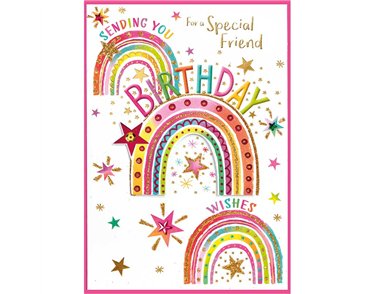 C50 SPECIAL FRIEND BIRTHDAY ISABELS GARDEN 6S