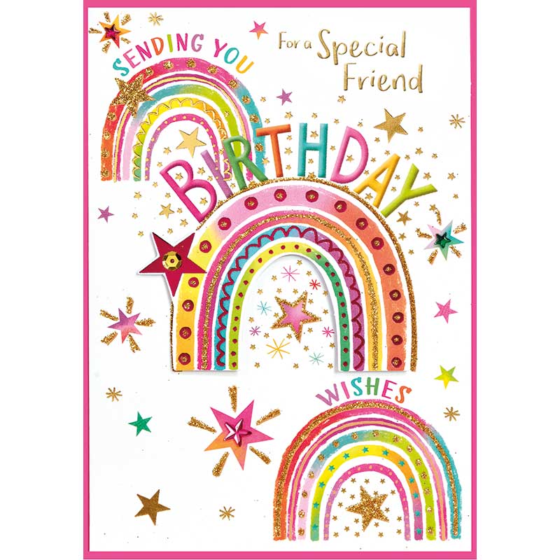 C50 SPECIAL FRIEND BIRTHDAY ISABELS GARDEN 6S