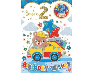 C50 AGE 2 BOY BADGED CARD 6S