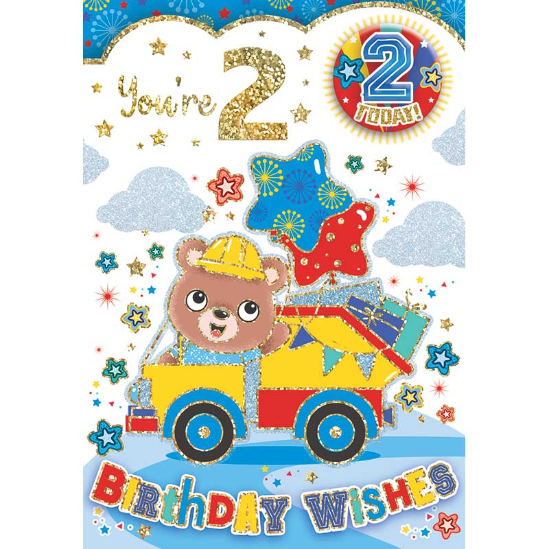 C50 AGE 2 BOY BADGED CARD 6S