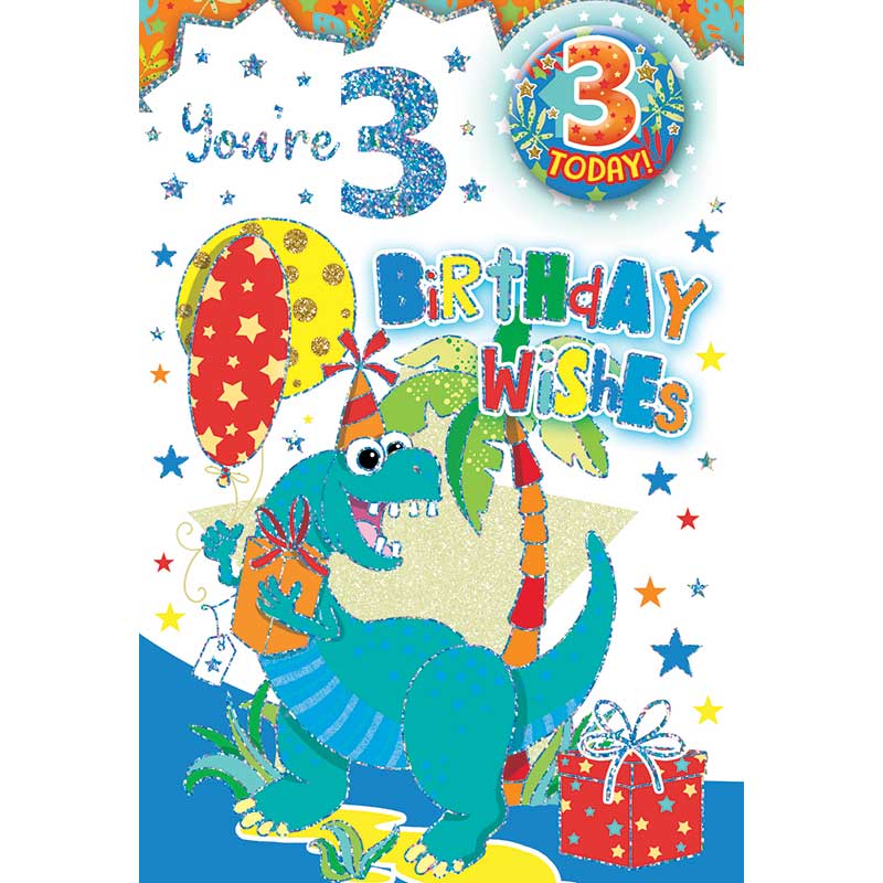 C50 AGE 3 BOY BADGED CARD 6S