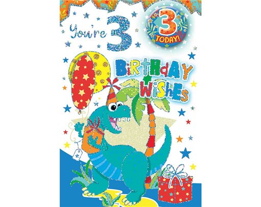 C50 AGE 3 BOY BADGED CARD 6S