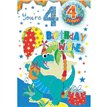 C50 AGE 4 BOY BADGED CARD 6S