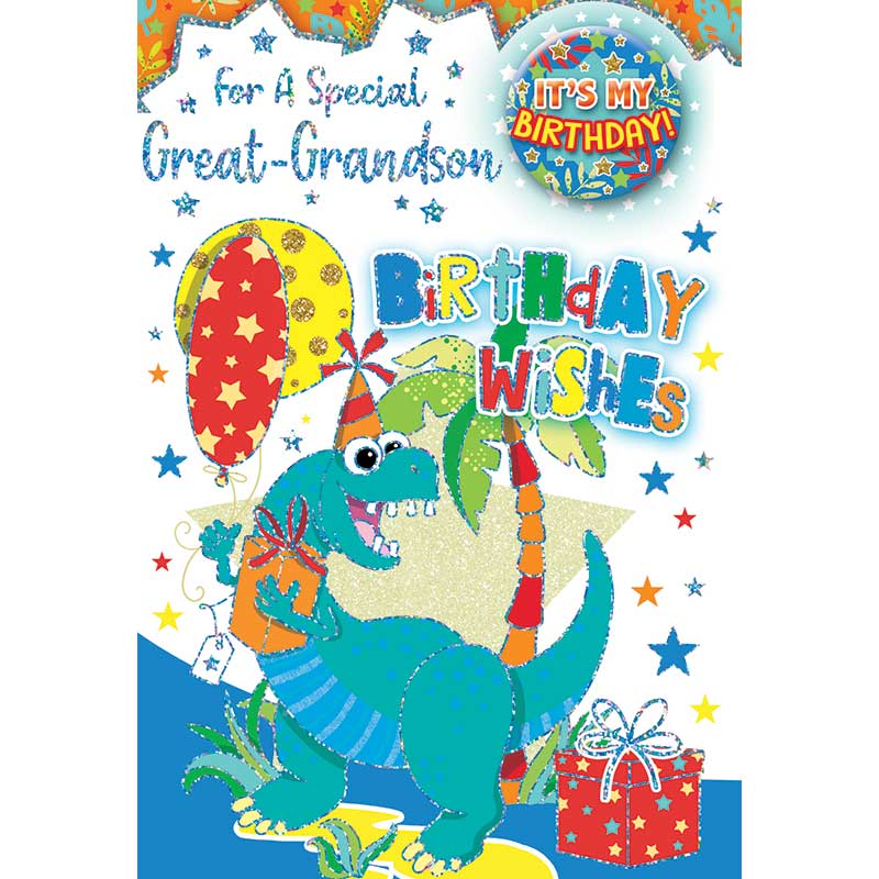 C50 GREAT GRANDSON BADGED CARD 6S