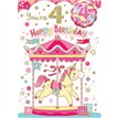 C50 AGE 4 GIRL BADGED CARD 6S