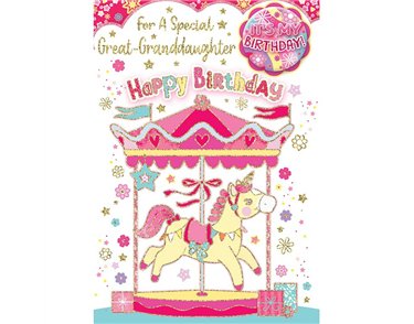 C50 GREAT GRANDDAUGHTER BADGED CARD 6S