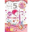 C50 AGE 5 GIRL BADGED CARD 6S