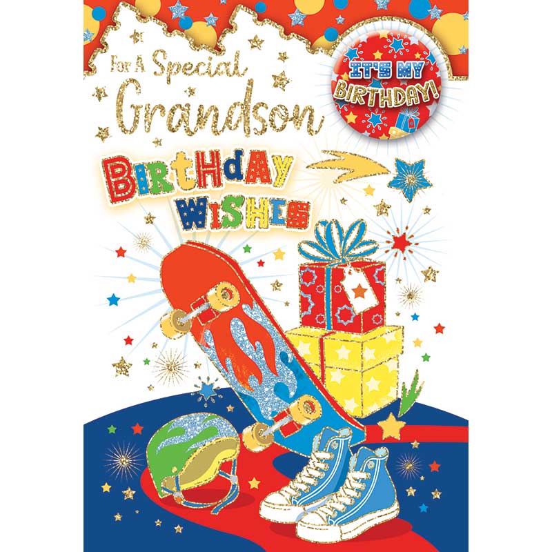 C50 GRANDSON BADGED CARD 6S