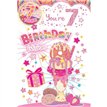 C50 AGE 7 GIRL BADGED CARD 6S