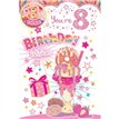 C50 AGE 8 GIRL BADGED CARD 6S