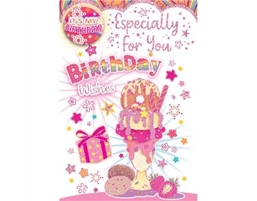 C50 OPEN GIRL BADGED CARD 6S