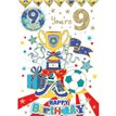C50 AGE 9 BOY BADGED CARD 6S