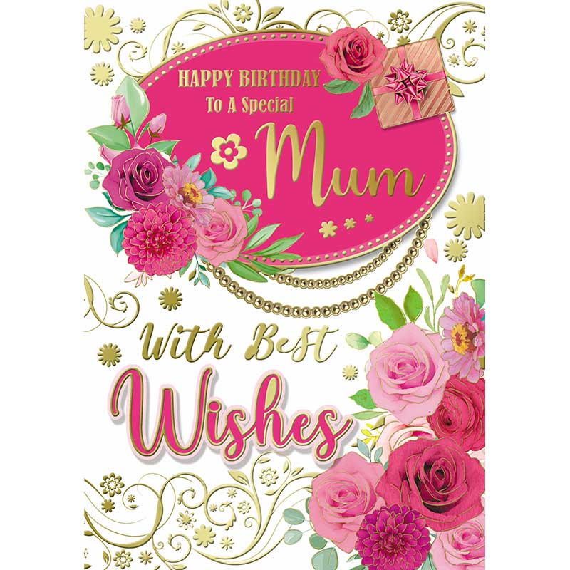 C50 TRAD MUM BIRTHDAY SILVERLINE 12S