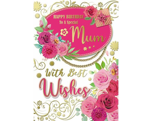 C50 TRAD MUM BIRTHDAY SILVERLINE 12S