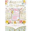 C75 MARCH BIRTHDAY WITH KEEPSAKE CARD 6S