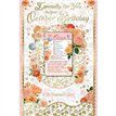 C75 OCTOBER BIRTHDAY WITH KEEPSAKE CARD 6S