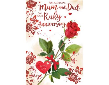 C75 MUM AND DAD RUBY ANNIVERSARY KINGFISHER 6S