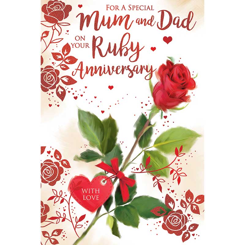 C75 MUM AND DAD RUBY ANNIVERSARY KINGFISHER 6S