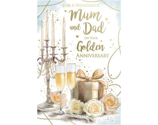 C75 MUM AND DAD GOLDEN ANNIVERSARY KINGFISHER 6S