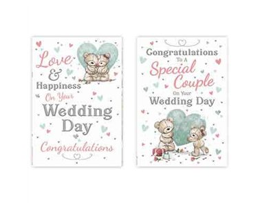 C50 GENERIC CUTE WEDDING DAY POPPY HILL 12S