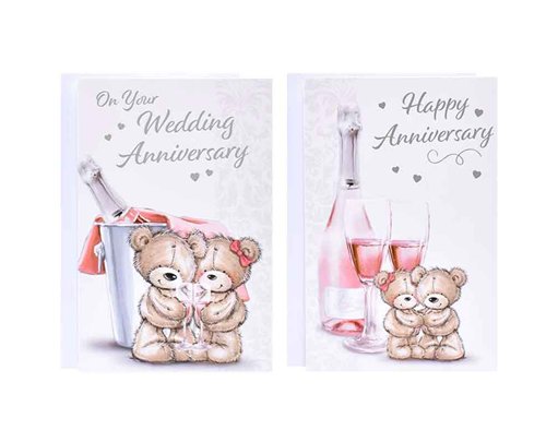 C50 GENERIC CUTE WEDDING ANNIVERSARY POPPY HILL 12S