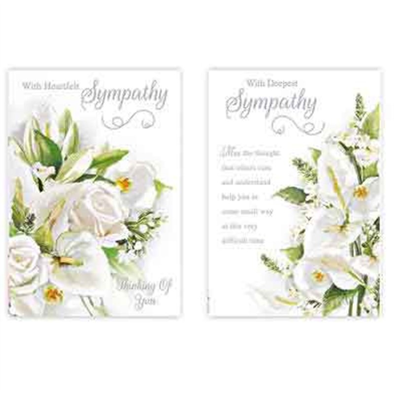 C50 GENERIC TRADITIONAL SYMPATHY OPEN POPPY HILL 12S