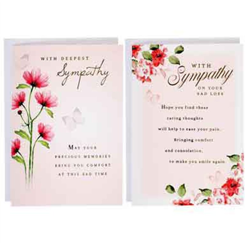 C50 GENERIC TRADITIONAL SYMPATHY POPPY HILL 12S