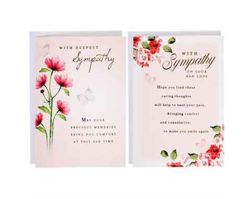 C50 GENERIC TRADITIONAL SYMPATHY POPPY HILL 12S
