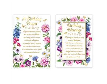 C50 FEMALE TRADITIONAL RELIGIOUS BIRTHDAY POPPY HILL 12S