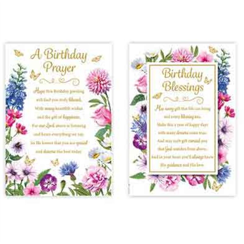 C50 FEMALE TRADITIONAL RELIGIOUS BIRTHDAY POPPY HILL 12S