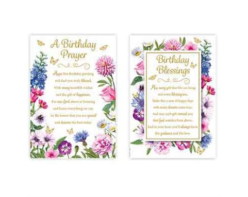 C50 FEMALE TRADITIONAL RELIGIOUS BIRTHDAY POPPY HILL 12S