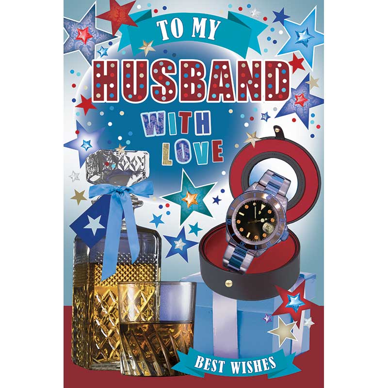 C75 HUSBAND TRAD ANIMATED CARD 6S