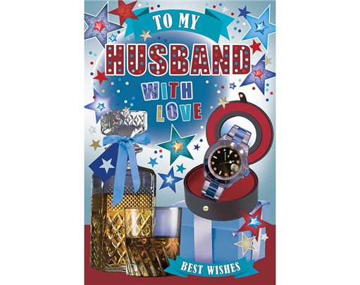 C75 HUSBAND TRAD ANIMATED CARD 6S