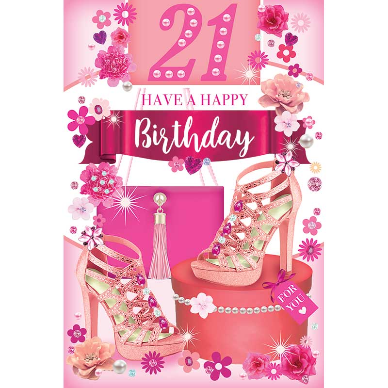 C75 21ST FEMALE TRAD ANIMATED CARD 6S